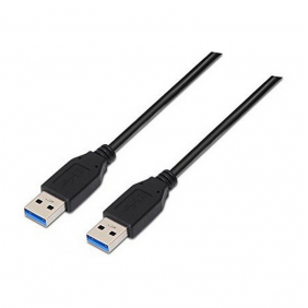 Nanocable cable usb 3.0 negre tipus a a tipus a mascle/mascle 2m