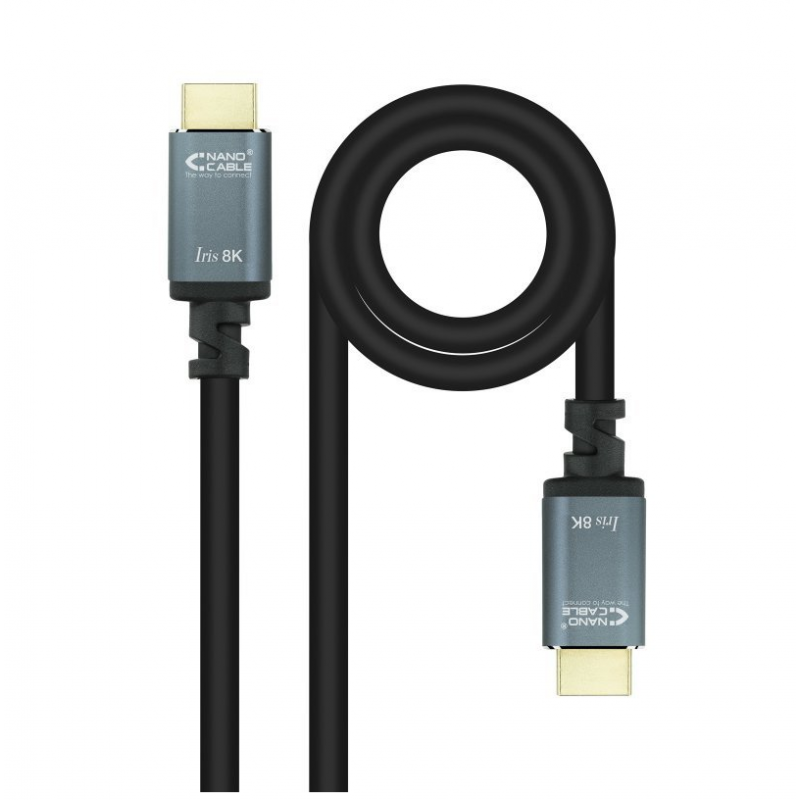 Equip Cable HDMI 2.1 Alta Velocidad 8K/60Hz 4K/120Hz Mallado 3m