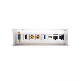 Caixa de connexions multimèdia de paret vga/hdmi/jack3.5/rca/usb/rj-45