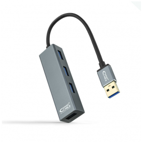 Nanocable hub 4 ports usb 3.0 gris