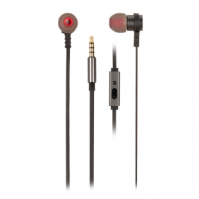 Ngs cross rally auriculares con micrófono negros