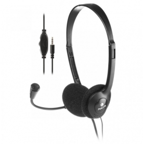 Ngs ms 103 pro auriculares con micrófono negros