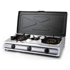 Orbegozo fo 3510 cocina portátil de gas 3 zonas