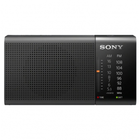 Sony icf-p36 radio portátil analógica negro