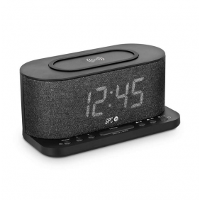 Spc gisli radio despertador con cargador qi