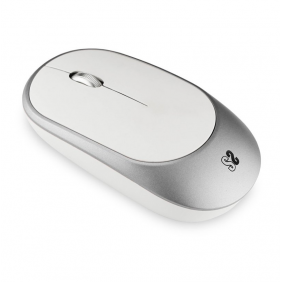 Subblim bluetooth smart ratón inalámbrico 1600dpi blanco/plata