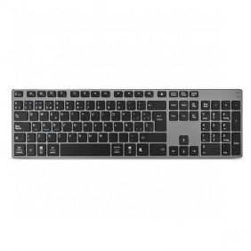 Subblim advance extended grey teclado bluetooth