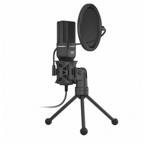 Woxter mic studio 60 micrófono para streaming con trípode