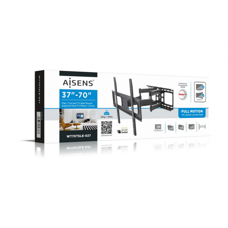 Aisens FT70S-077 Soporte de Pie para TV de 37-70 VESA 600x400 Máx 40Kg