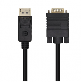 Aisens cable conversor displayport a vga 3m negro