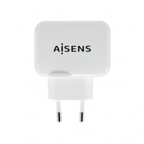 Aisens a110-0439 cargador 2xusb 2.0 17w blanco