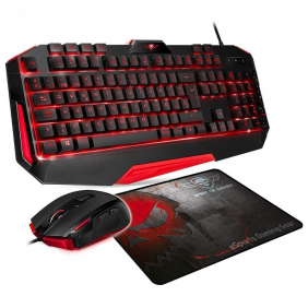 Spirit of gamer 3in1 pack teclat + ratolí + catifeta gaming