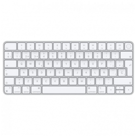Apple magic keyboard con touch id plata