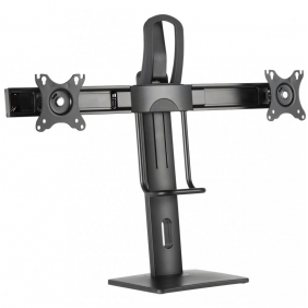 Aisens dt27tsr-065 soporte de mesa doble brazo para monitor de 17-27" vesa 100x100 máx 6kg