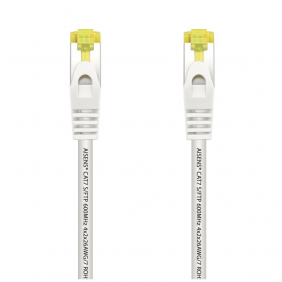 Aisens cable de xarxa s/ftp rj45 cat.7 25cm blanc