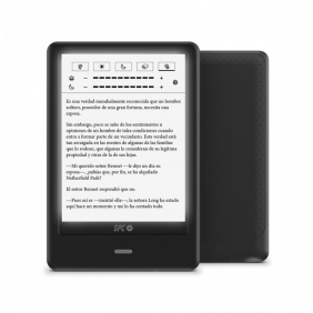 Spc dickens light pro ereader 6" 8gb negre