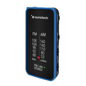 Sunstech rpc6bl radio portátil azul