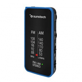 Sunstech rpc6bl radio portàtil blau