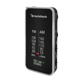 Sunstech rpc6sl radio portátil negra