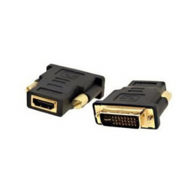 3go adaptador hdmi femella a dvi-d mascle negre