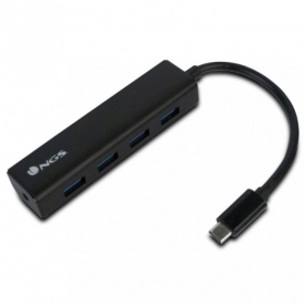 Ngs wonderhub4 hub usb-c a 4 ports usb 3.0