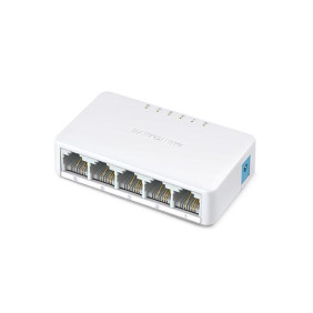 Mercusys ms105 switch no administrado fast ethernet (10/100) blanco