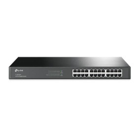 Tp-link tl-sg1024 no administrado gigabit ethernet (10/100/1000) 1u negro