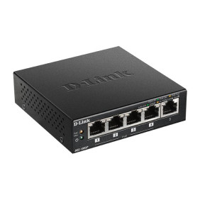 D-link dgs-1005p/e switch no administrado l2 gigabit ethernet (10/100/1000) energía sobre ethernet (poe) negro