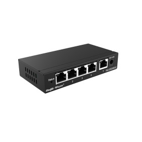 Ruijie networks rg-es205gc switch gestionado l2 gigabit ethernet (10/100/1000) negro