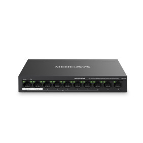 Mercusys ms110p switch gestionado fast ethernet (10/100) energía sobre ethernet (poe) negro