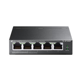 Tp-link tl-sf1005p no administrado fast ethernet (10/100) energía sobre ethernet (poe) negro