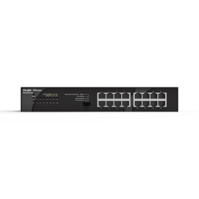 Ruijie networks rg-es116g switch no administrado gigabit ethernet (10/100/1000) negro