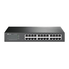 Tp-link tl-sg1024de gestionado l2 gigabit ethernet (10/100/1000) 1u negro