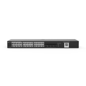 Ruijie networks rg-nbs3100-24gt4sfp switch gestionado l2 gigabit ethernet (10/100/1000) energía sobre ethernet (poe) negro