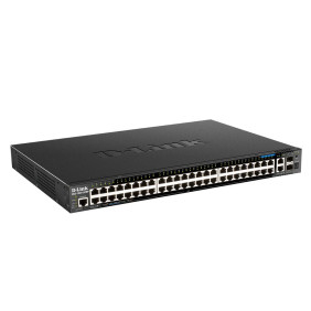 D-link dgs-1520-52mp gestionado l3 gigabit ethernet (10/100/1000) energía sobre ethernet (poe) 1u negro