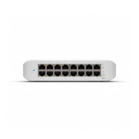 Ubiquiti unifi switch lite 16 poe l2 gigabit ethernet (10/100/1000) energía sobre ethernet (poe) blanco