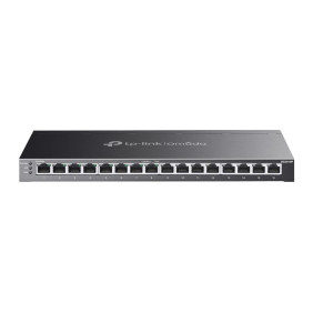 Tp-link omada sg2016p switch gestionado l2/l2  gigabit ethernet (10/100/1000) energía sobre ethernet (poe) negro