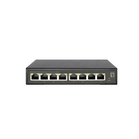 Levelone ges-2108p switch gestionado l2 gigabit ethernet (10/100/1000) energía sobre ethernet (poe) negro