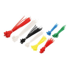 Logilink kab0018 presilla nylon negro, azul, verde, rojo, amarillo