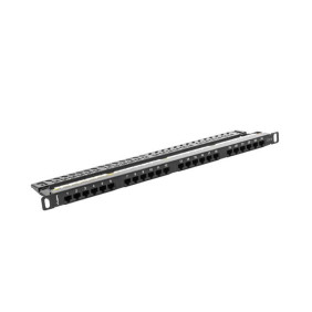 Lanberg ppu6-0024-b panel de parcheo 0.5u