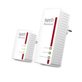 Fritz!powerline 540e wlan set international 500 mbit/s ethernet wifi blanco 2 pieza(s)