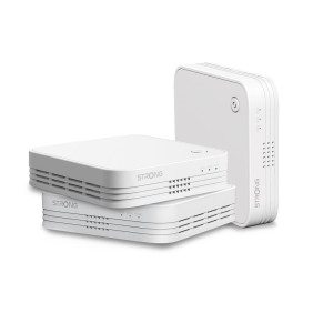 Strong wi-fi mesh home trio pack 1200 doble banda (2,4 ghz / 5 ghz) wi-fi 5 (802.11ac) blanco 3 interno