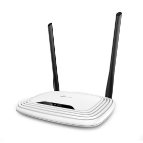 Tp-link tl-wr841n router inalámbrico ethernet rápido banda única (2,4 ghz) blanco