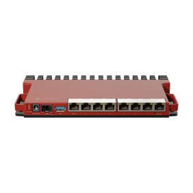 Mikrotik l009uigs-rm router 2.5 gigabit ethernet, gigabit ethernet rojo