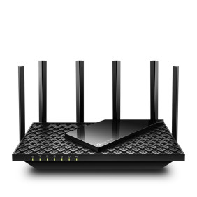 Tp-link archer axe75 router inalámbrico gigabit ethernet tribanda (2.4 ghz / 5 ghz / 6 ghz) negro