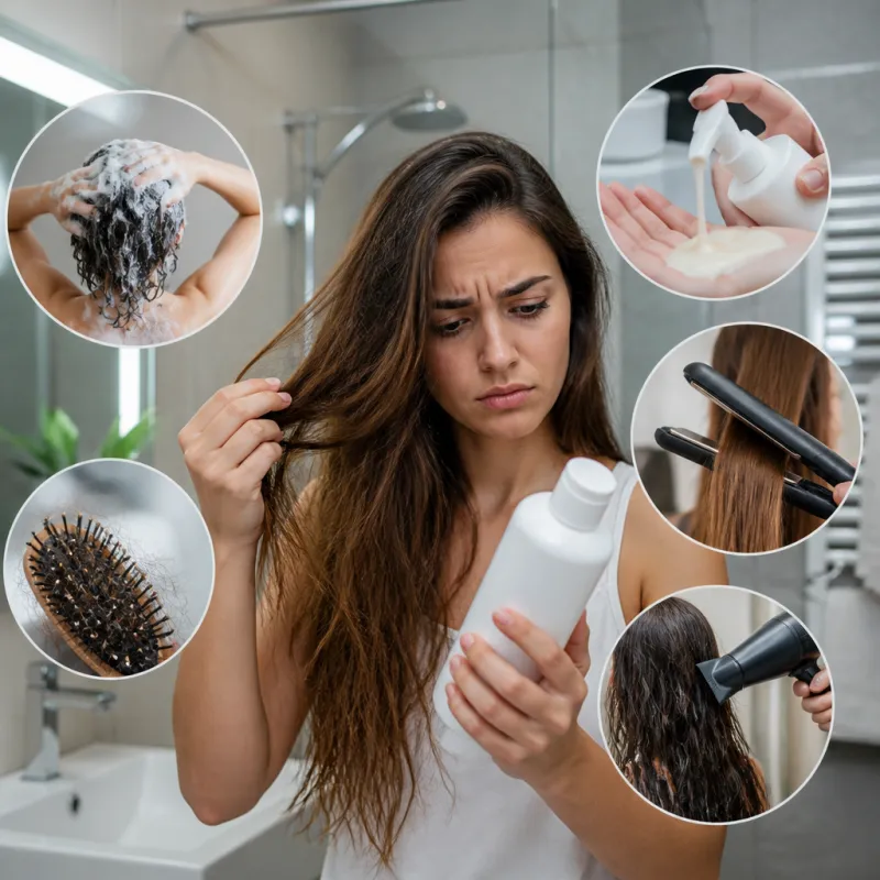5 Errores Comunes al Usar y Mantener Productos para el Cuidado del Cabello