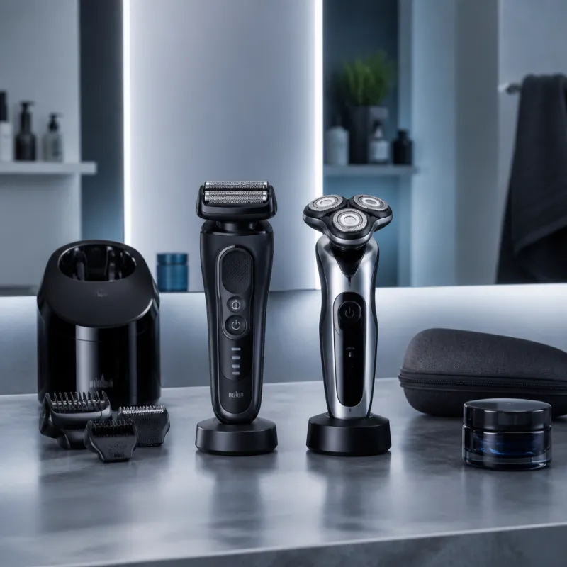Cómo conseguí la rutina de afeitado perfecta con Braun y Philips