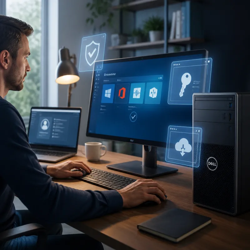 Cómo gestioné las licencias de software en mi nuevo PC: una experiencia práctica con Dell