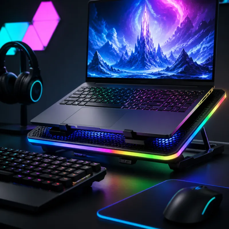Cómo Mejoré Mi Experiencia Gamer con la Base de Refrigeración Unykach Candy C300