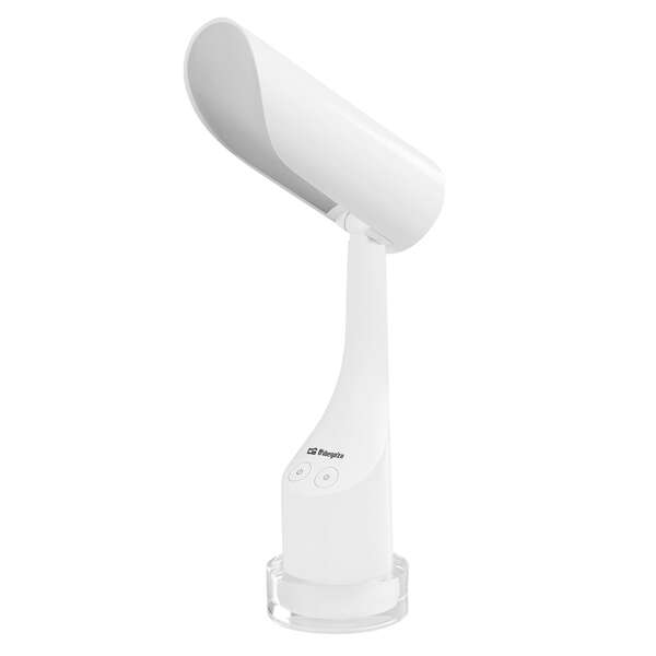 Orbegozo Lp 3000 Lampara Led Escritorio - Luz Regulable - Base Con 7 Colores - Bateria Recargable - Ideal Para Lectura Y Tareas Digitales